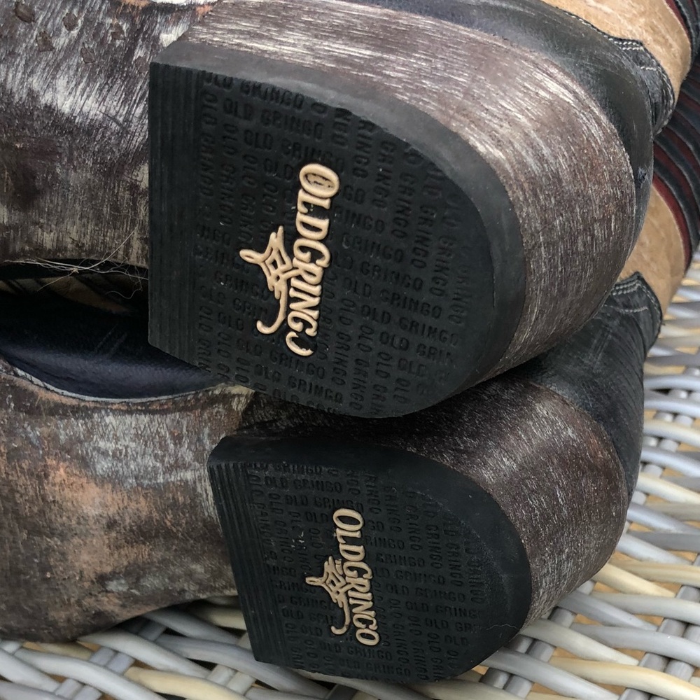 Old Gringo American Flag Boots 8.5 Unity Cowboy - Picture 12 of 12
